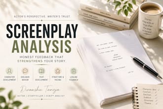 analyze your screenplay with an actors eye