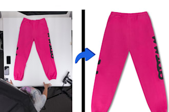 product photo editing and photoshop retouching