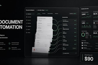 automate PDF, ocr and document processing using ai