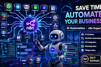 build ai automation and chatbot using n8n