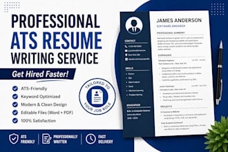 create a professional ats resume and CV