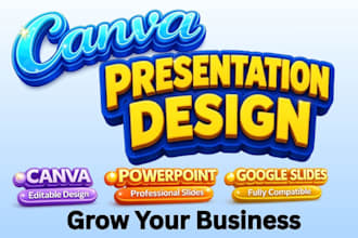 design modern canva presentations