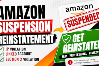 write amazon appeal letter reinstate section 3 linked account policy violation