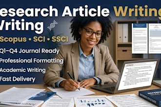 research articles for scopus, sci, ssci, and q1, q2, q3, q4 indexed journals