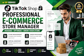 manage your ecommerce store professionally