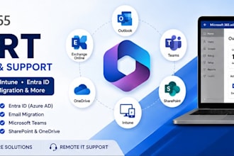 manage microsoft 365, intune, entra id, outlook, and exchange online