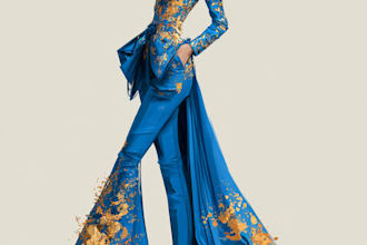 design a fashion illustration