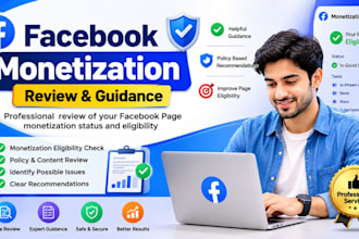 review your facebook page monetization eligibility and provide guidance