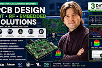 review your pcb schematic and provide a production ready risk report