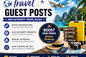 publish travel guest posting and dofollow backlinks
