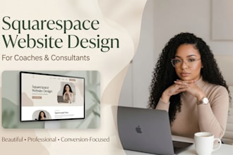 squarespace website design squarespace website redesign squarespace landing page