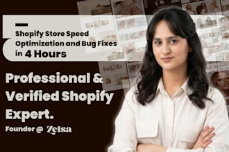 fix shopify errors and optimize your store speed in 4 hours