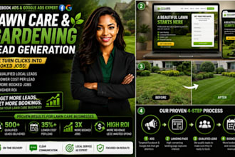 landscape leads lawn care leads lawn care website gardening facebook google ads
