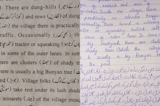 convert your PDF to neat handwriting notes