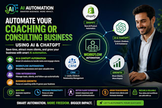 build automate your coaching or consulting business using ai and chatgpt