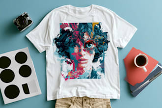 do minimalist typography t shirt design