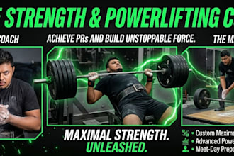 design a custom workout routine and gym training plan