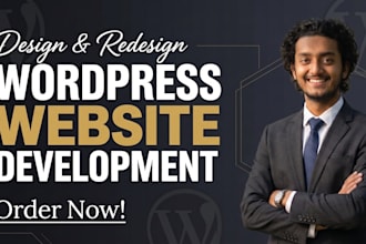 design wordpress website for hvac plumbing roofing cleaning company