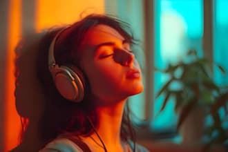 create a custom meditation music piano music relaxation music  and ambient music