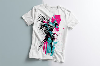 do typography retro vintage patriotic t shirt design