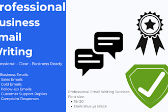 write professional business emails, sales emails, and cold emails