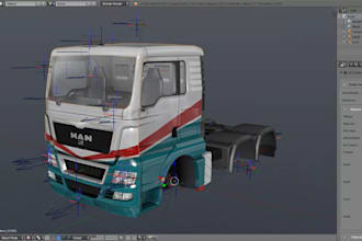 convert the model for ets2 and ats game mods