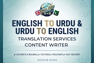 do professional translation and content writings