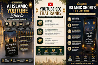 write SEO youtube titles, descriptions and tags for videos