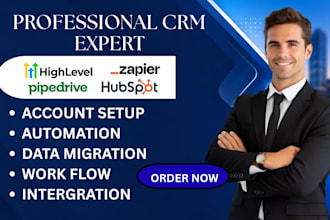 hubspot CRM pipedrive attio gohighlevel zapier clay