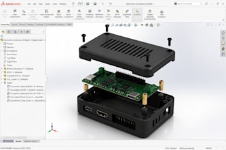 do pcb enclosure arduino case, 3d printable housing, mounts vents solidworks stl