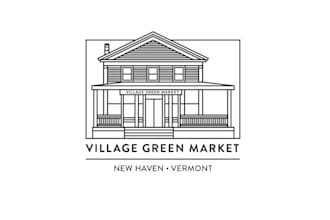 design deli vermont usa small town market logo