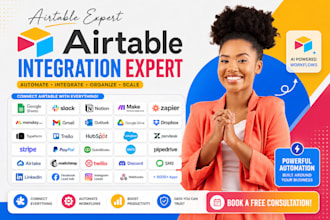 connect airtable to slack google workspace mailchimp typeform miro stripe twilio
