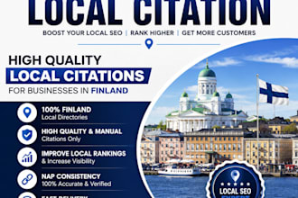 do finland citation for local seo