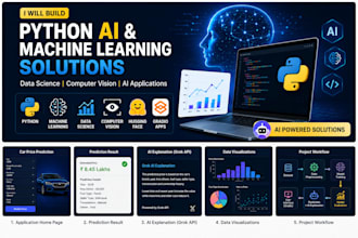 develop python ai and machine learning applications