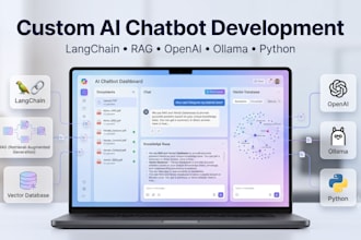 build a custom ai chatbot using langchain rag langgraph