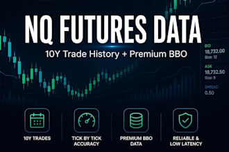 engineer high fidelity nq futures tick and bbo historical data