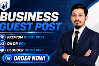 publish a business guest post with high da backlinks