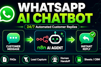 build an ai whatsapp chatbot with n8n for your business