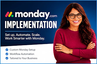 setup monday com CRM, ai automation, workflows and integrations