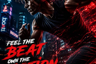 design eye catching product posters