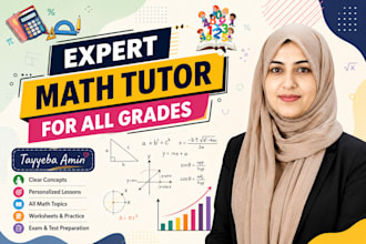 provide expert math tutoring for all grades and levels