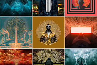 design album covers and single cover art