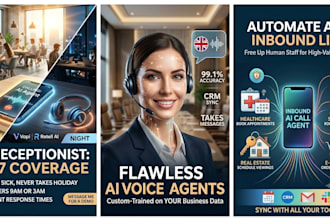 build ai inbound calling agents and ai voice receptionists