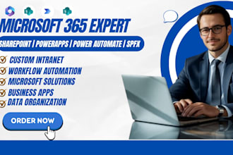 create sharepoint, office 365, powerapps, power automate, spfx