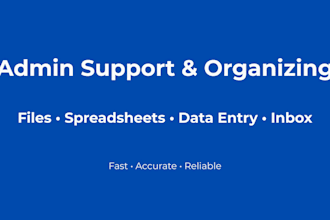 organize your files, spreadsheets, or inbox