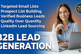do b2b lead generation, targeted email list,