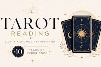 give you a detailed tarot reading with clear answers