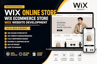 build wix online store wix ecommerce store wix website development as wix expert