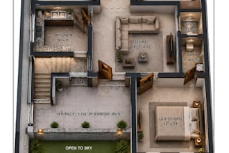 draw professional 2d house plans and dwg layouts in autocad