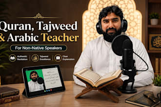 teach quran with tajweed, arabic, and islamic studies online